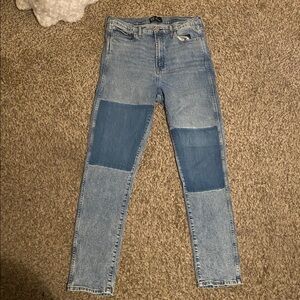 [ONE OF A KIND] GAP VINTAGE Women's Light and Dark Blue Skinny Jeans
